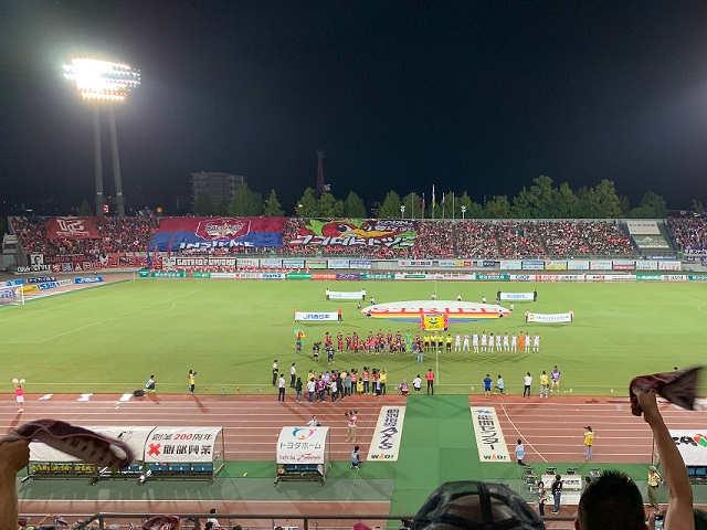 京都サンガF.C.戦