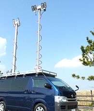 LED Floodlight Mast Systems